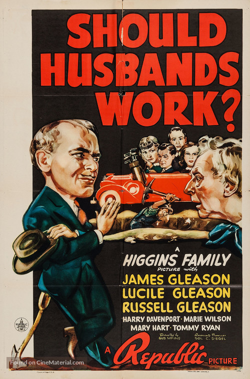 Should Husbands Work? - Movie Poster