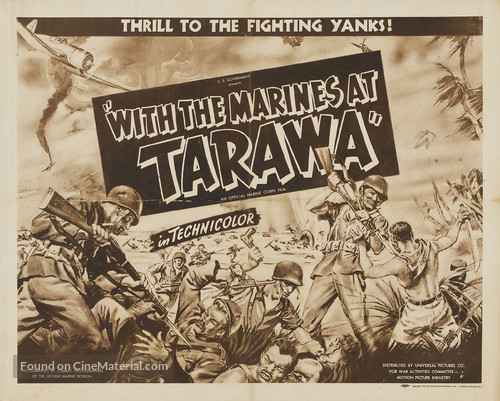 With the Marines at Tarawa - Movie Poster