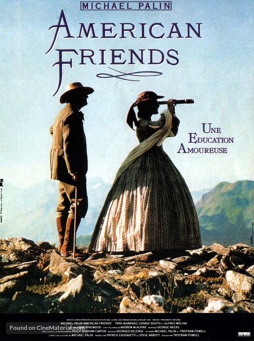 American Friends - French Movie Poster
