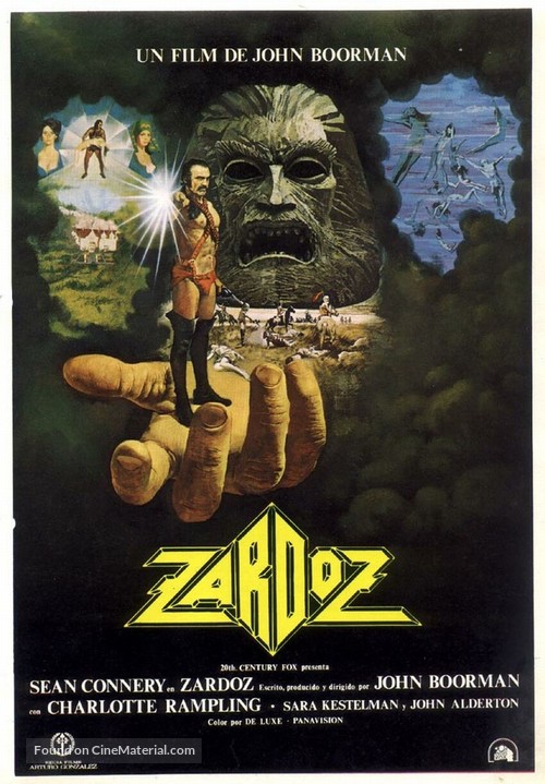 Zardoz - Spanish Movie Poster