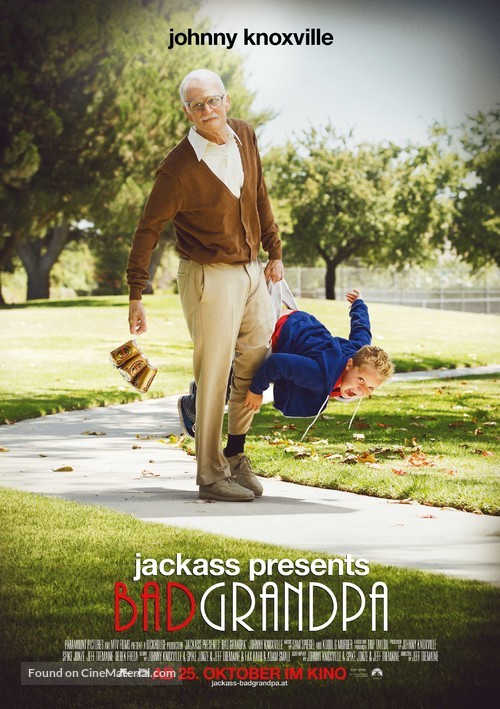 Jackass Presents: Bad Grandpa - Austrian Movie Poster