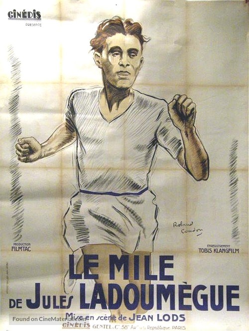 Le mile de Jules Ladoum&egrave;gue - French Movie Poster