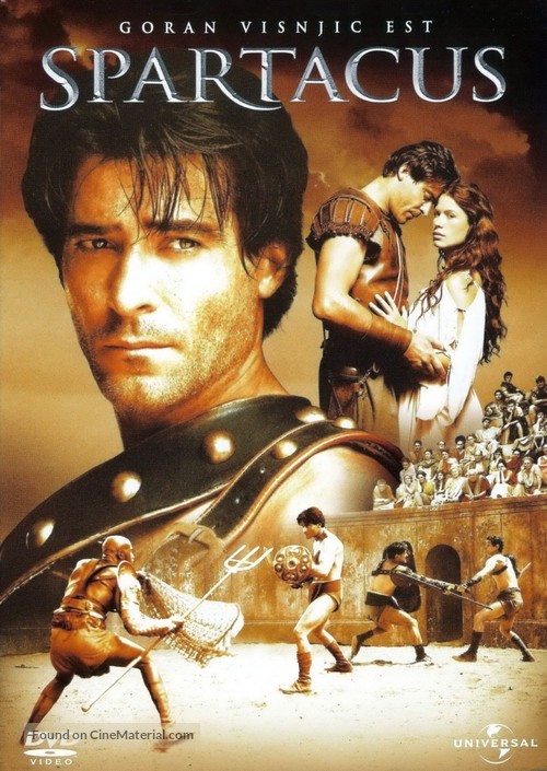 Spartacus - French DVD movie cover