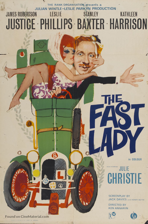 The Fast Lady - British Movie Poster