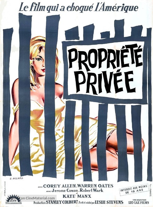 Private Property - French Movie Poster