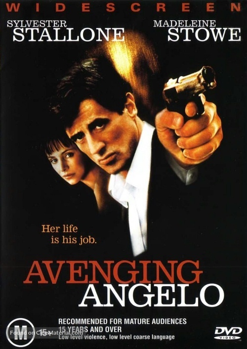 Avenging Angelo - Australian DVD movie cover