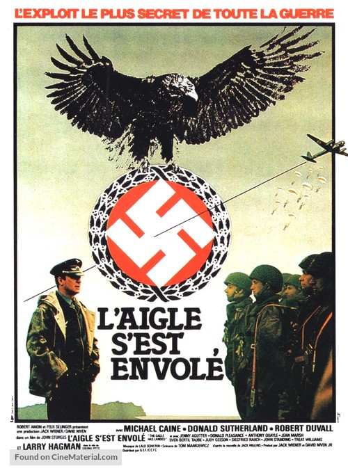 The Eagle Has Landed - French Movie Poster