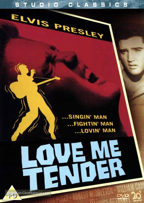 Love Me Tender - British Movie Cover