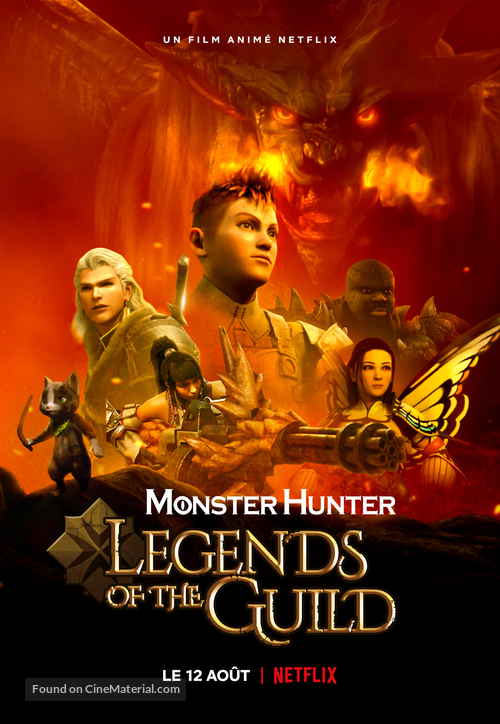 Monster Hunter: Legends of the Guild - French Movie Poster