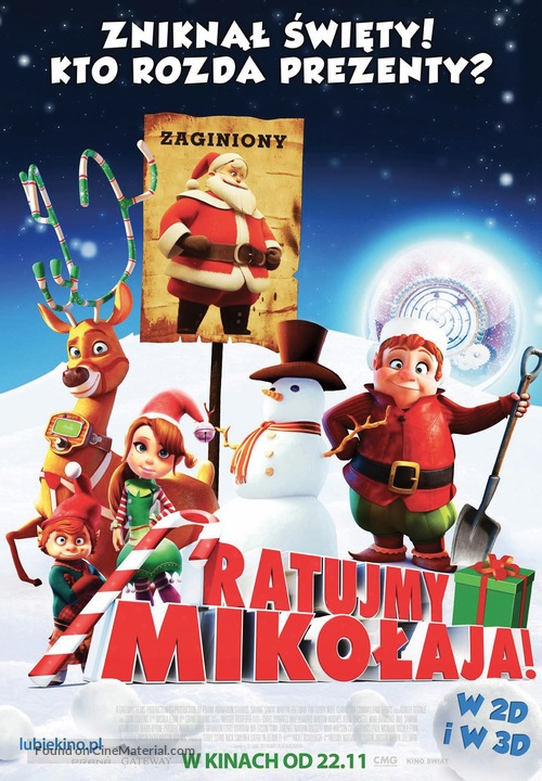 Saving Santa - Polish Movie Poster