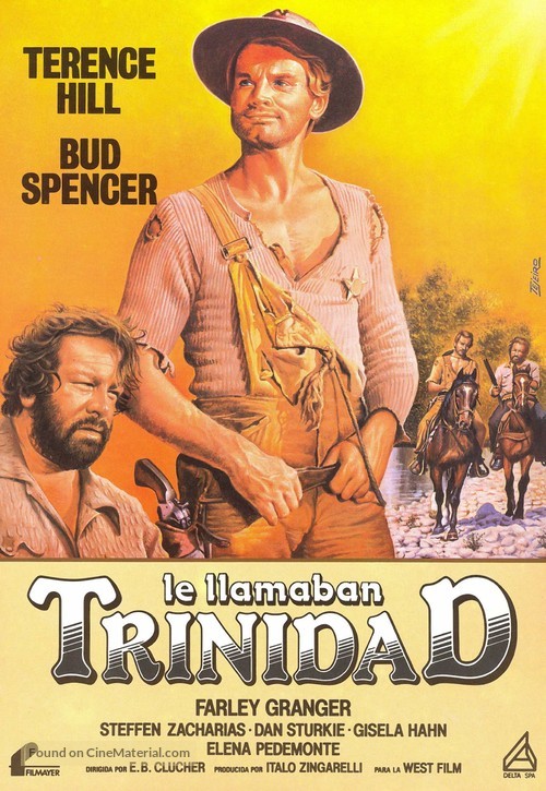Lo chiamavano Trinit&agrave; - Spanish DVD movie cover