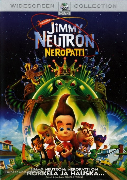 Jimmy Neutron: Boy Genius - Finnish DVD movie cover