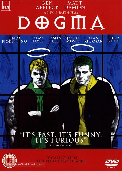 Dogma - British DVD movie cover