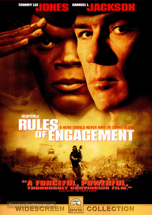 Rules Of Engagement - DVD movie cover