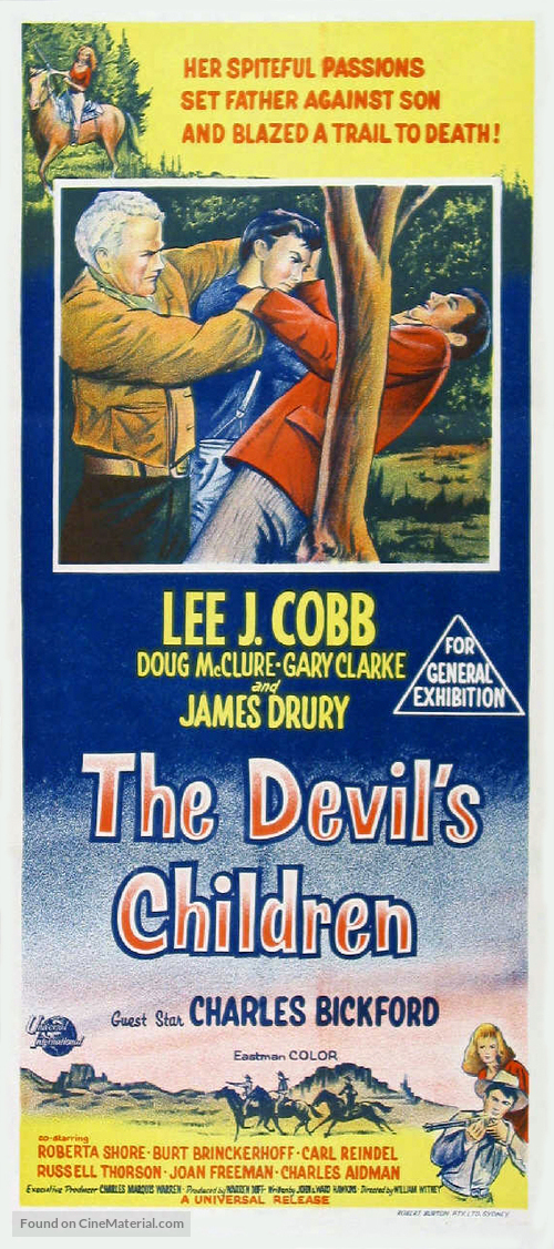 The Devil&#039;s Children - Australian Movie Poster