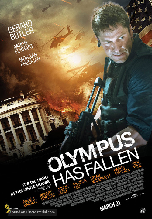 Olympus Has Fallen - Lebanese Movie Poster