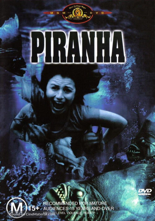 Piranha - Australian DVD movie cover