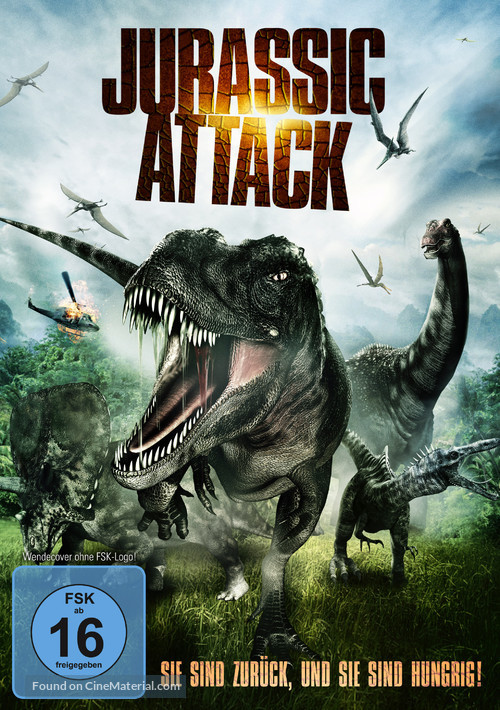 Jurassic Attack - German DVD movie cover