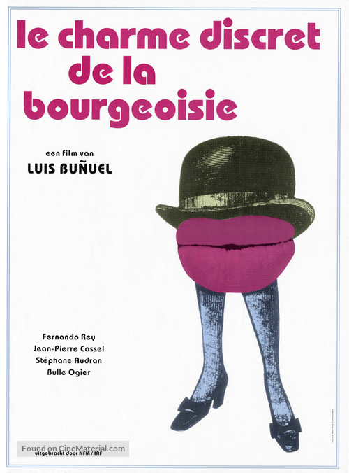 Le charme discret de la bourgeoisie - Dutch Movie Poster