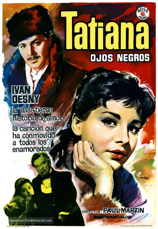 Petersburger N&auml;chte - Spanish Movie Poster