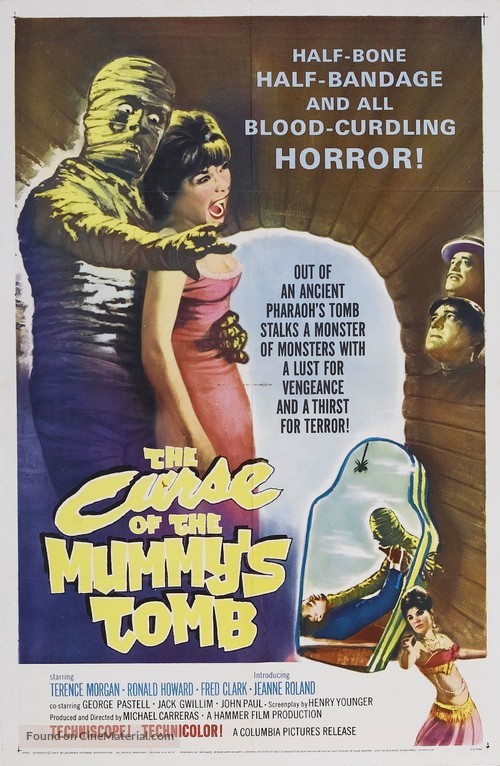 The Curse of the Mummy&#039;s Tomb - Movie Poster