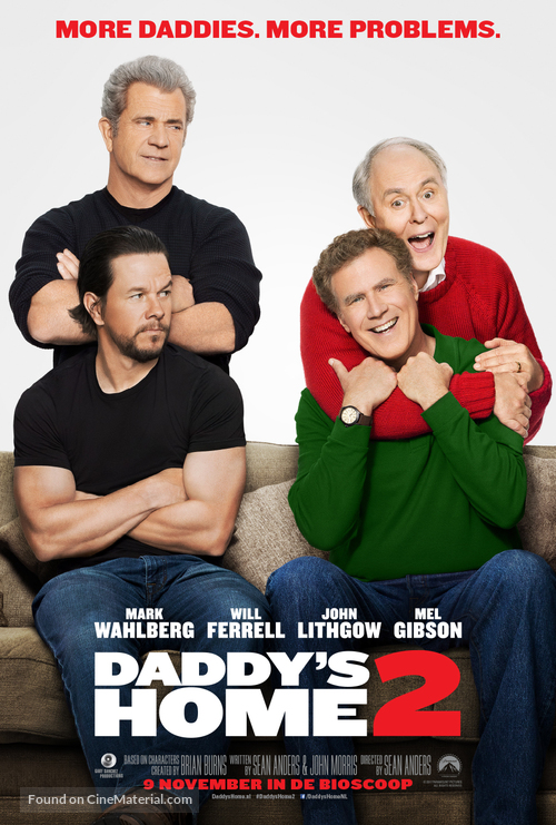 Daddy&#039;s Home 2 - Dutch Movie Poster