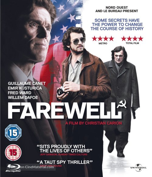 L&#039;affaire Farewell - British Blu-Ray movie cover