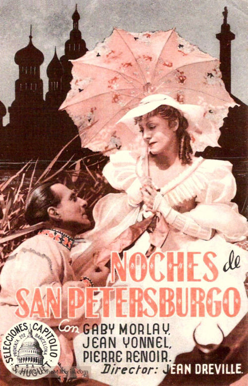 Witte krachten in Sint-Petersburg - Spanish Movie Poster