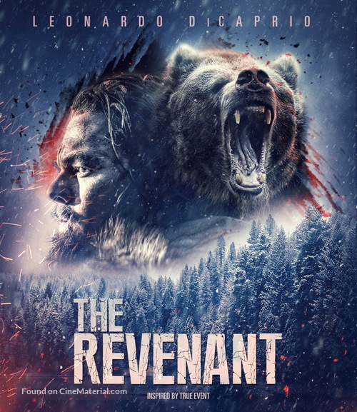 The Revenant - Blu-Ray movie cover