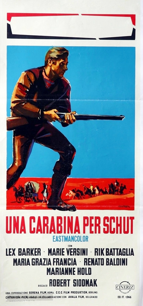 Schut, Der - Italian Movie Poster