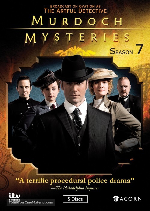 &quot;Murdoch Mysteries&quot; - DVD movie cover
