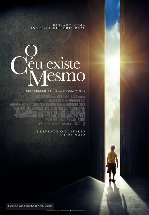 Heaven Is for Real - Portuguese Movie Poster