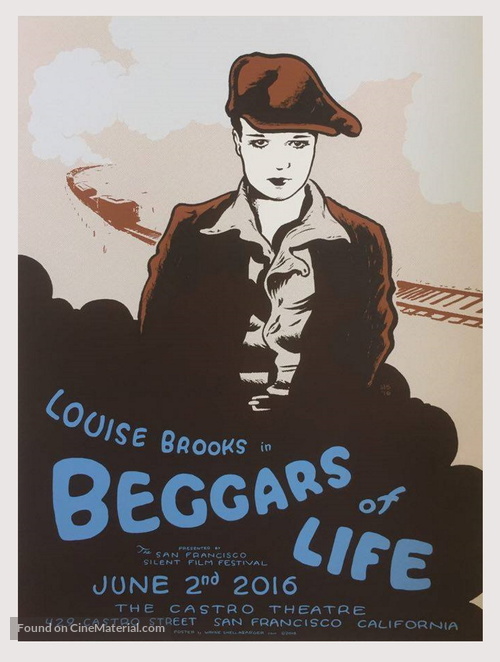 Beggars of Life - Re-release movie poster