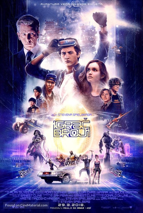 Ready Player One - Croatian Movie Poster