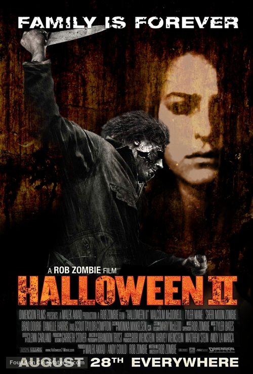 Halloween II - Canadian Movie Poster
