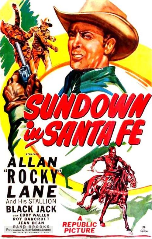 Sundown in Santa Fe - Movie Poster