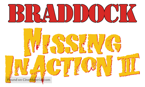 Braddock: Missing in Action III - Logo