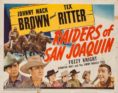 Raiders of San Joaquin - Movie Poster