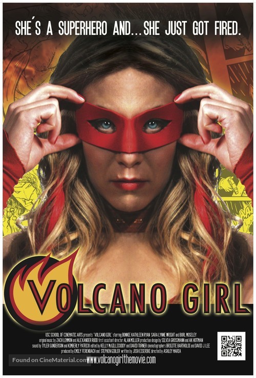 Volcano Girl - Movie Poster