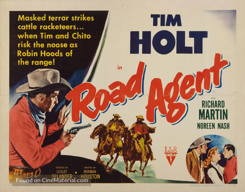 Road Agent - Movie Poster