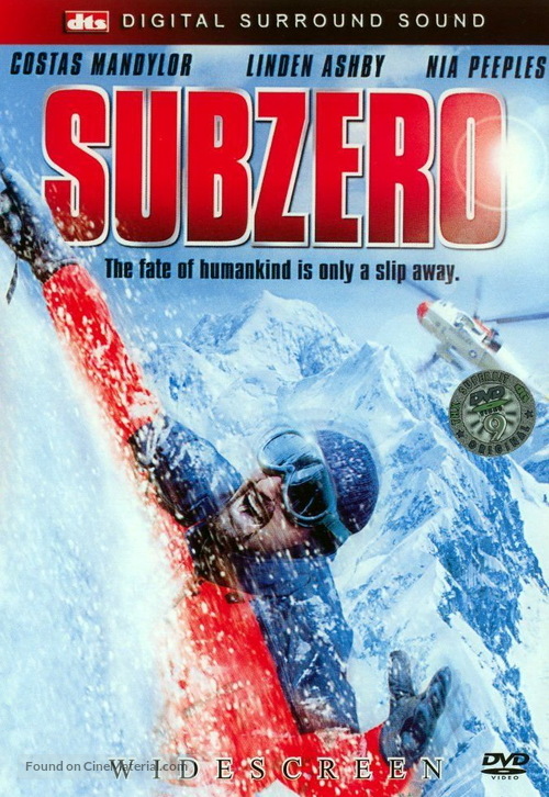 Sub Zero - German DVD movie cover