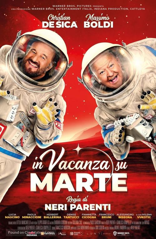 In vacanza su Marte - Italian Movie Poster