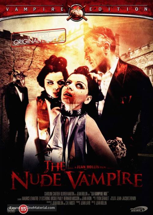 La vampire nue - Danish DVD movie cover