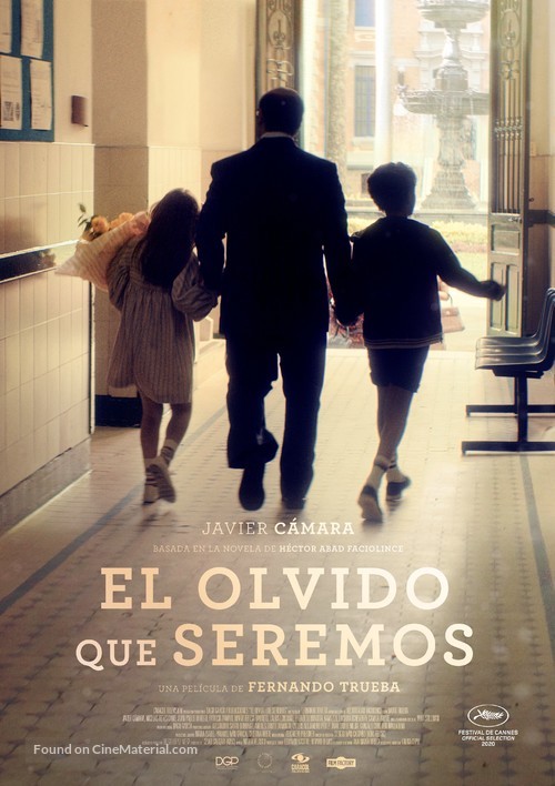 El olvido que seremos - Colombian Movie Poster