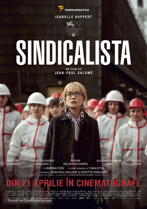 La syndicaliste - Romanian Movie Poster