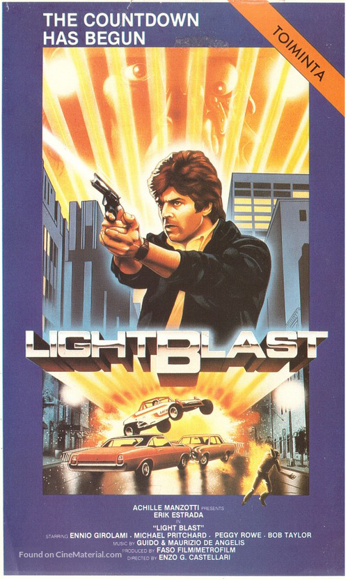 Colpi di luce - Finnish VHS movie cover