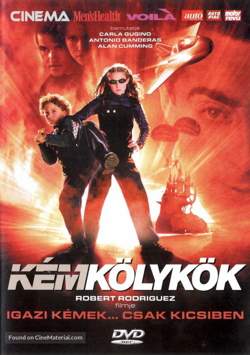 Spy Kids - Hungarian DVD movie cover