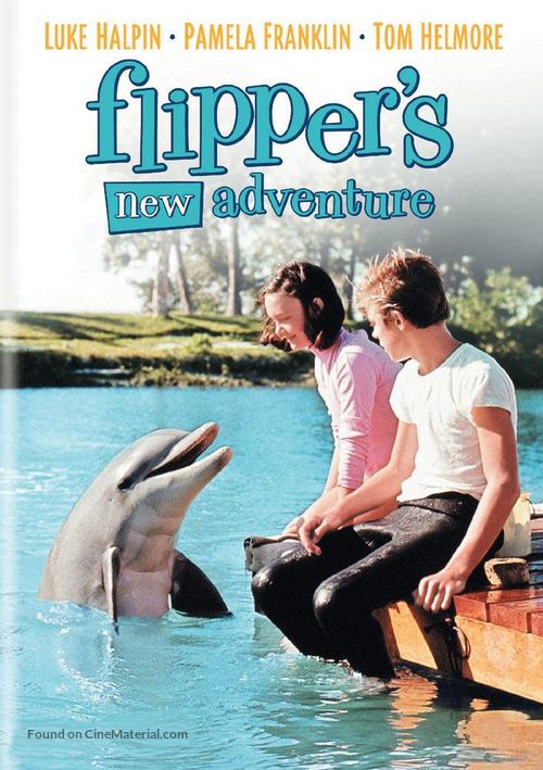 Flipper&#039;s New Adventure - Japanese DVD movie cover