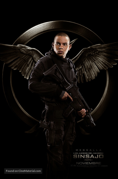 The Hunger Games: Mockingjay - Part 1 - Uruguayan Movie Poster