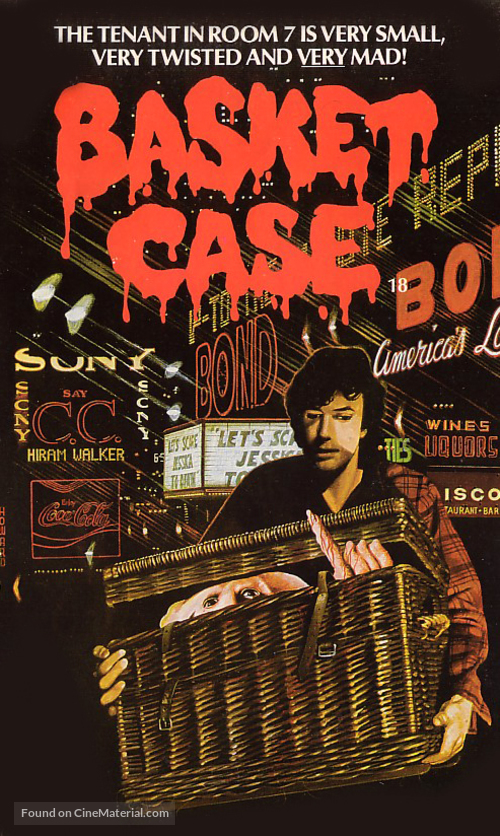 Basket Case - VHS movie cover
